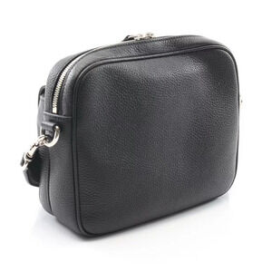 Gucci Web Black Stripe Shoulder Leather Bag